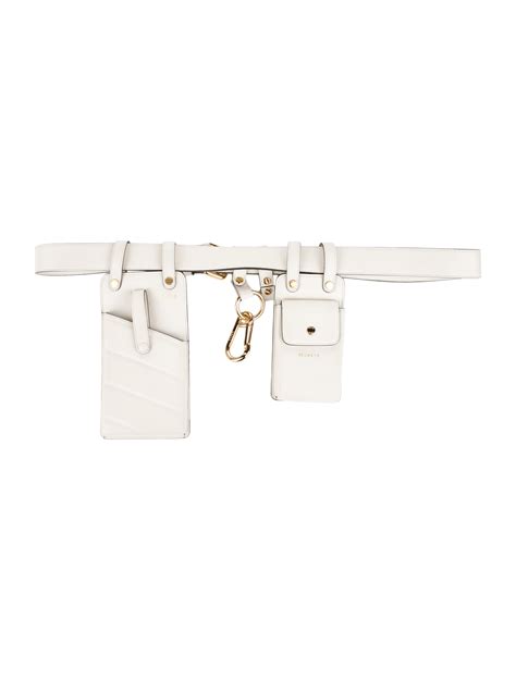 fendi white belt bag|fendi utility belt bag.